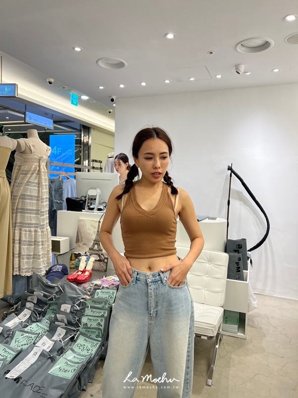 (限量商品)深V削肩背心